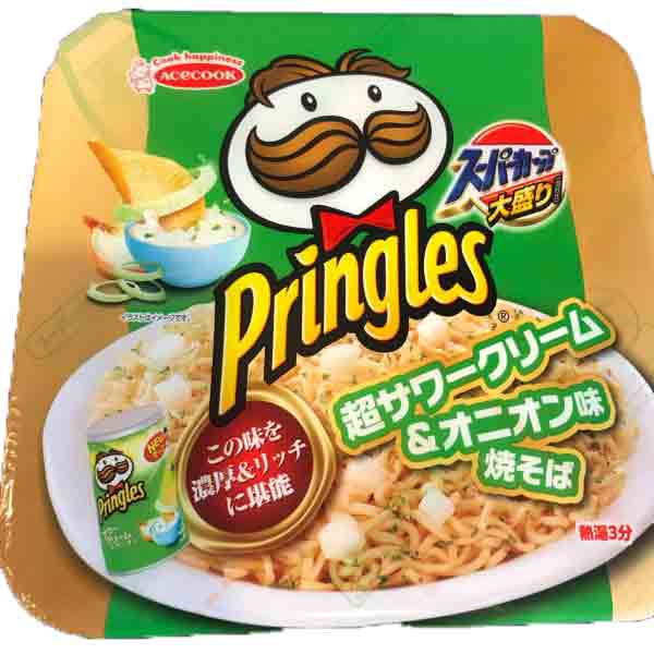  Pringles超サワークリーム＆オニオン味焼そば