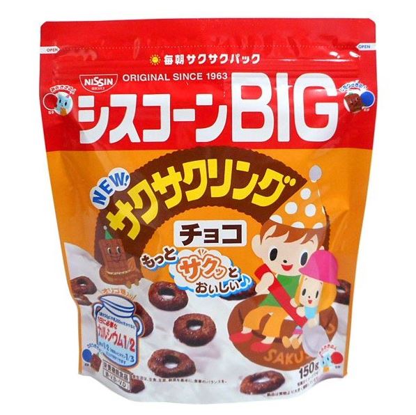 シスコーンＢＩＧ サクサクリング チョコ