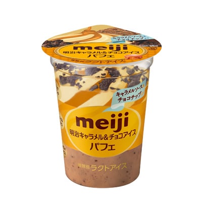 明治キャラメル＆チョコパフェ 