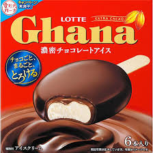 Ghana 濃厚チョコレートアイス