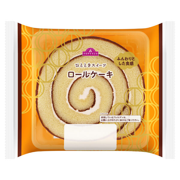 Topvaluひとときスイーツロールケーキ