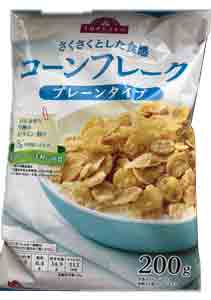 さくさくとした食感 コーンフレーク プレーンタイプ