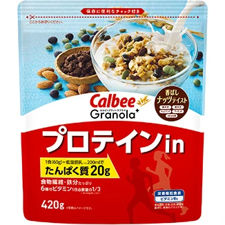 Calbee Granolaプロテインin