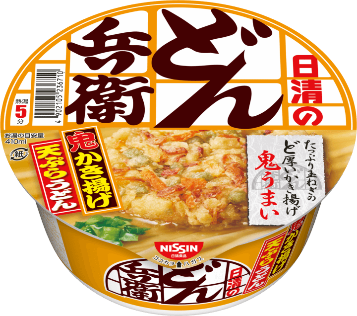 日清 どん兵衛かき揚げ天ぷらうどん