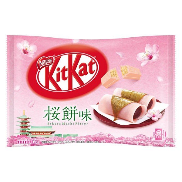  Kitkat Mini 桜餅味