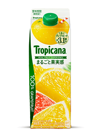 Tropicana まるごと果実感グレープフルーツ