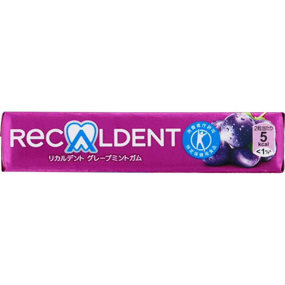 Ricardent grape mint gum