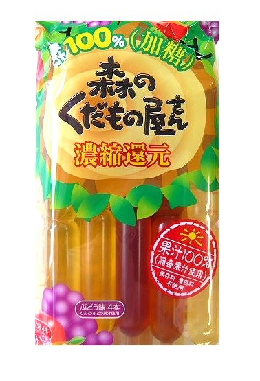 森のくだもの屋スティックゼリー果汁１００％